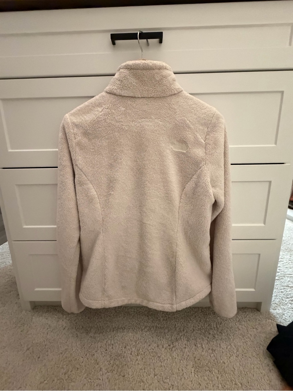 The North Face Osito Fleece Jacket Cream Small Like New! - Picture 4 of 5